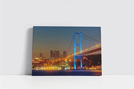 İstanbul Boğaz Köprüsü Kanvas Tablo