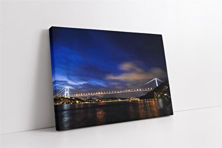 İstanbul Boğaz Köprüsü Kanvas Tablo