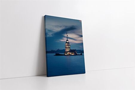 İstanbul Kız Kulesi Kanvas Tablo