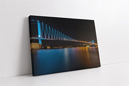 İstanbul Boğaz Köprüsü Kanvas Tablo
