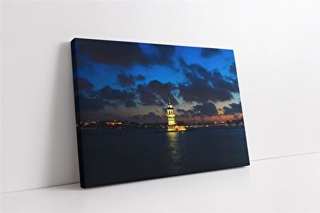 İstanbul Kız Kulesi Kanvas Tablo