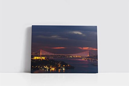 İstanbul Boğaz Köprüsü Kanvas Tablo