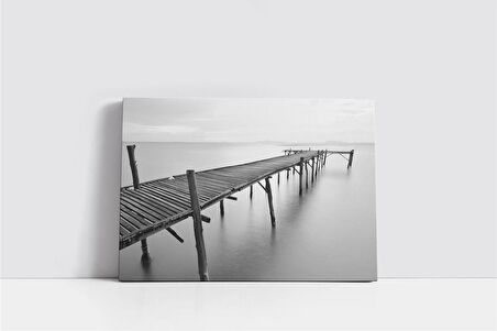 İskele Resmi Kanvas Tablo