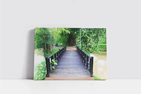 Huzura Giden Köprü Kanvas Tablo