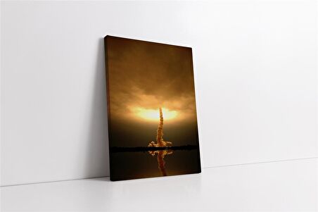 Uzay Teleskobu Görüntüleri Kanvas Tablo