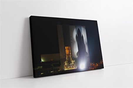 Atlantis Uzay Mekiği Kanvas Tablo