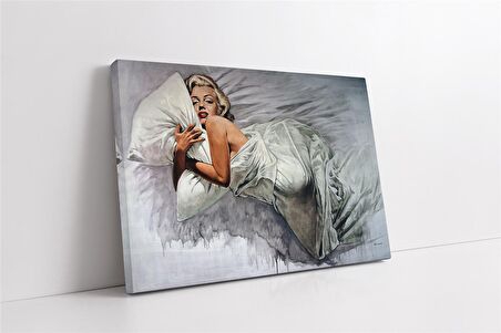 Renkli Marilyn Monroe Kanvas Tablo