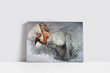 Renkli Marilyn Monroe Kanvas Tablo