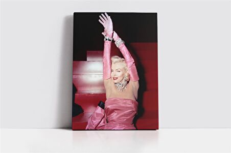 Renkli Marilyn Monroe Kanvas Tablo