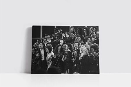 We Are The World Posteri Kanvas Tablo