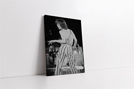 Mick Jagger Kanvas Tablo