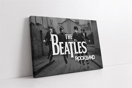 The Beatles Kanvas Tablo