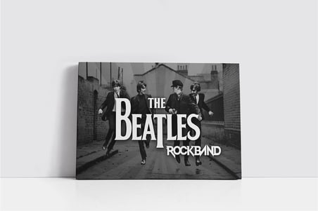The Beatles Kanvas Tablo