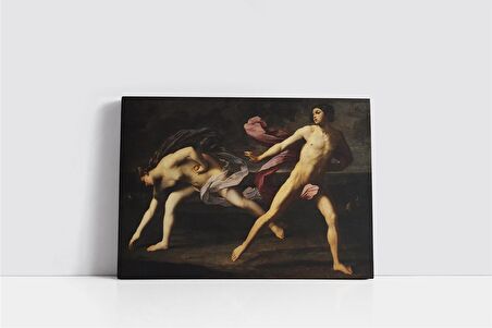 Atalanta ve Hippomenes Kanvas Tablo
