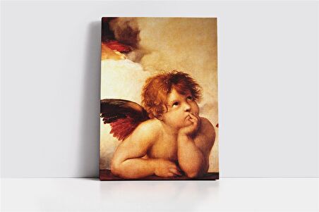 Baş Melek Rafaelin Kanvas Tablo