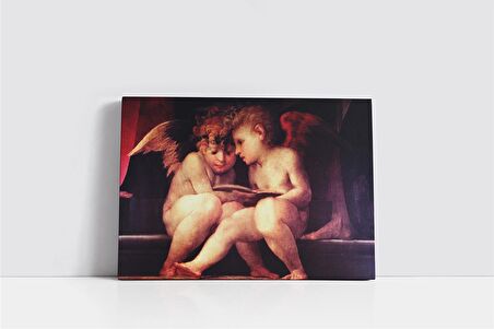 Baş Melek Rafaelin Kanvas Tablo