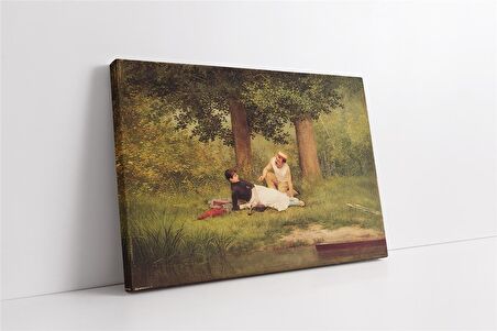 James Jacques Joseph Tissot Kanvas Tablo