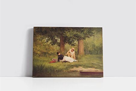 James Jacques Joseph Tissot Kanvas Tablo