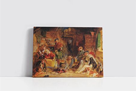 Fakirlik Kanvas Tablo