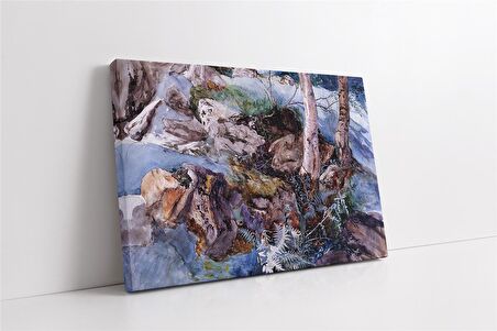 Soğuk Doğa Kanvas Tablo