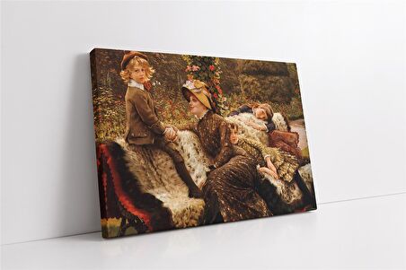 Bahçe Bank Kanvas Tablo