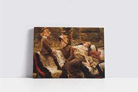 Bahçe Bank Kanvas Tablo