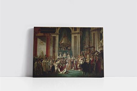 Le Sacre De Napoleon Kanvas Tablo
