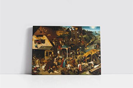 Pieter Brueghel Kanvas Tablo