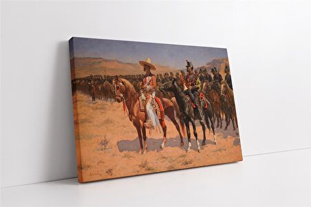 Frederic Remington Kanvas Tablo