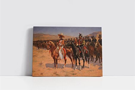 Frederic Remington Kanvas Tablo