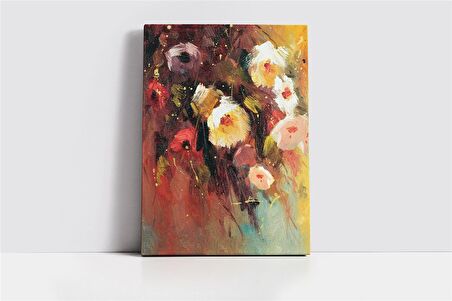 Çiçek Kanvas Tablo