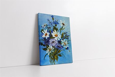 Çiçek Kanvas Tablo