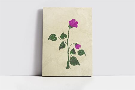 Çiçek Kanvas Tablo