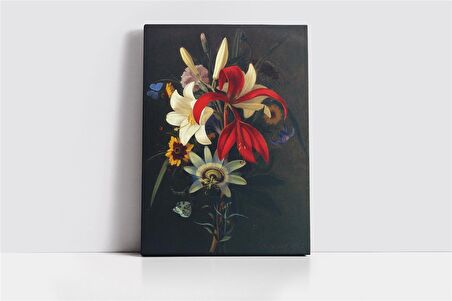 Çiçekler Kanvas Tablo