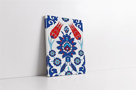 Osmanlı Çini Görselleri Kanvas Tablo