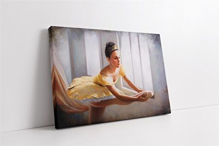 Balerin Kanvas Tablo