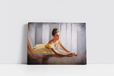 Balerin Kanvas Tablo