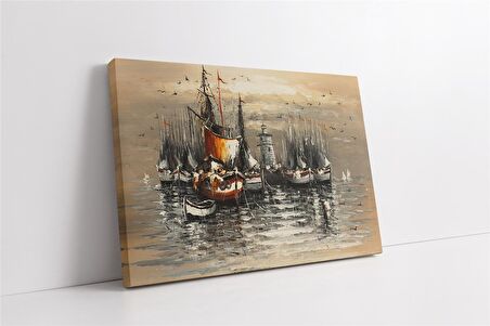 Gemiler Kanvas Tablo