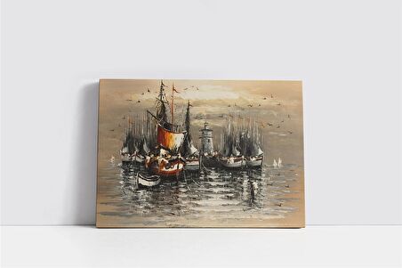 Gemiler Kanvas Tablo