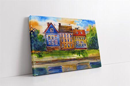 İlüstrasyon Kanvas Tablo