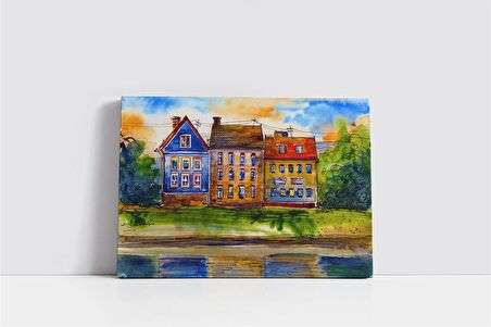 İlüstrasyon Kanvas Tablo