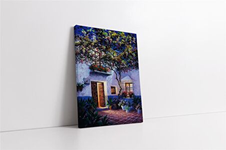 Taş Ev Kanvas Tablo