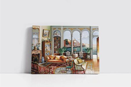 John O Brian Murals Kanvas Tablo