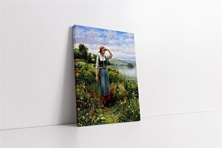 Çiçek Tarlası D R Knight Kanvas Tablo