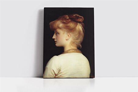 Leighton Kızı Kanvas Tablo