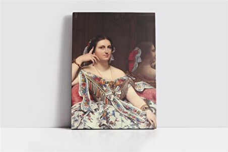 Madama Moitessier Kanvas Tablo