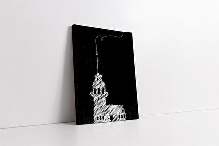 Kız Kulesi Kanvas Tablo