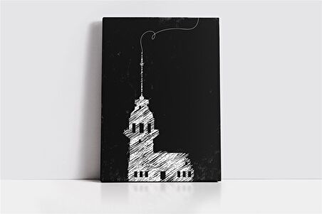 Kız Kulesi Kanvas Tablo