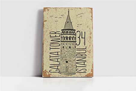 Galata Kanvas Tablo