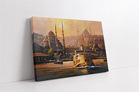 İstanbul Kanvas Tablo